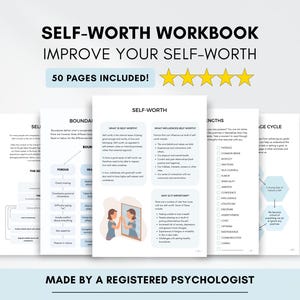 Libro de ejercicios de autoestima: Mejora tu autoestima y confianza (Descarga digital en PDF)