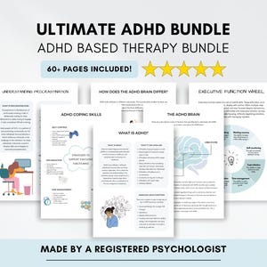 ADHD Worksheets Mega Bundle