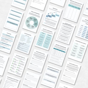 Boundaries Worksheet Bundle for Healthy Boundary Setting