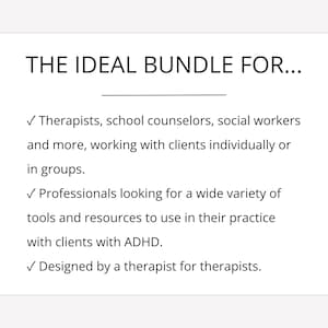 ADHD Worksheets Complete Bundle