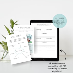 Trauma Coping Skills Workbook Bundle