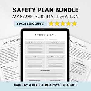 Planpaket för psykisk hälsa och säkerhet för hantering av självmordstankar (PDF digital nedladdning)