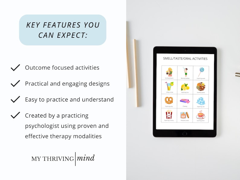 Sensory Diet Therapy Toolbox with Visual Schedules