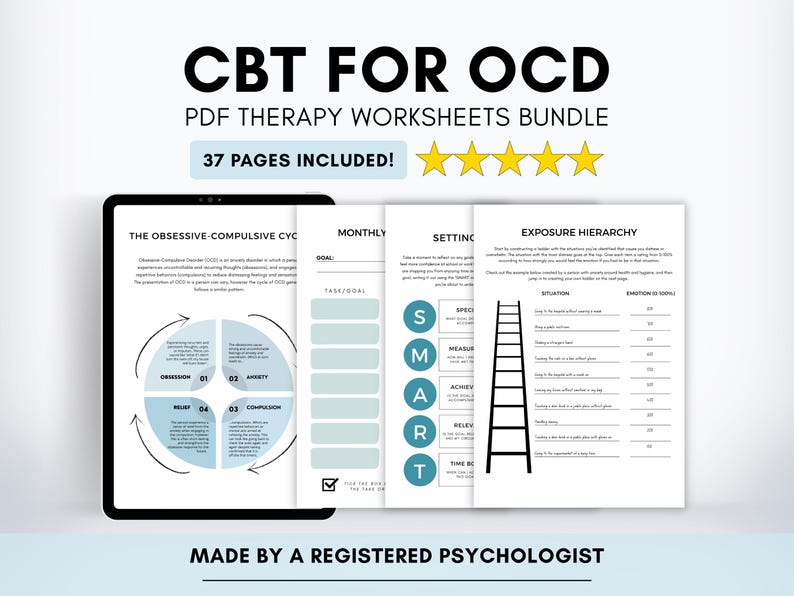 OCD Worksheets Bundle