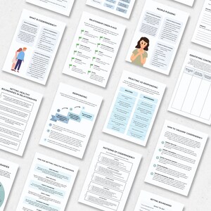 Codependency Worksheets Bundle