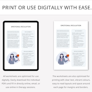 Mental Health Worksheets Whole Shop Bundle