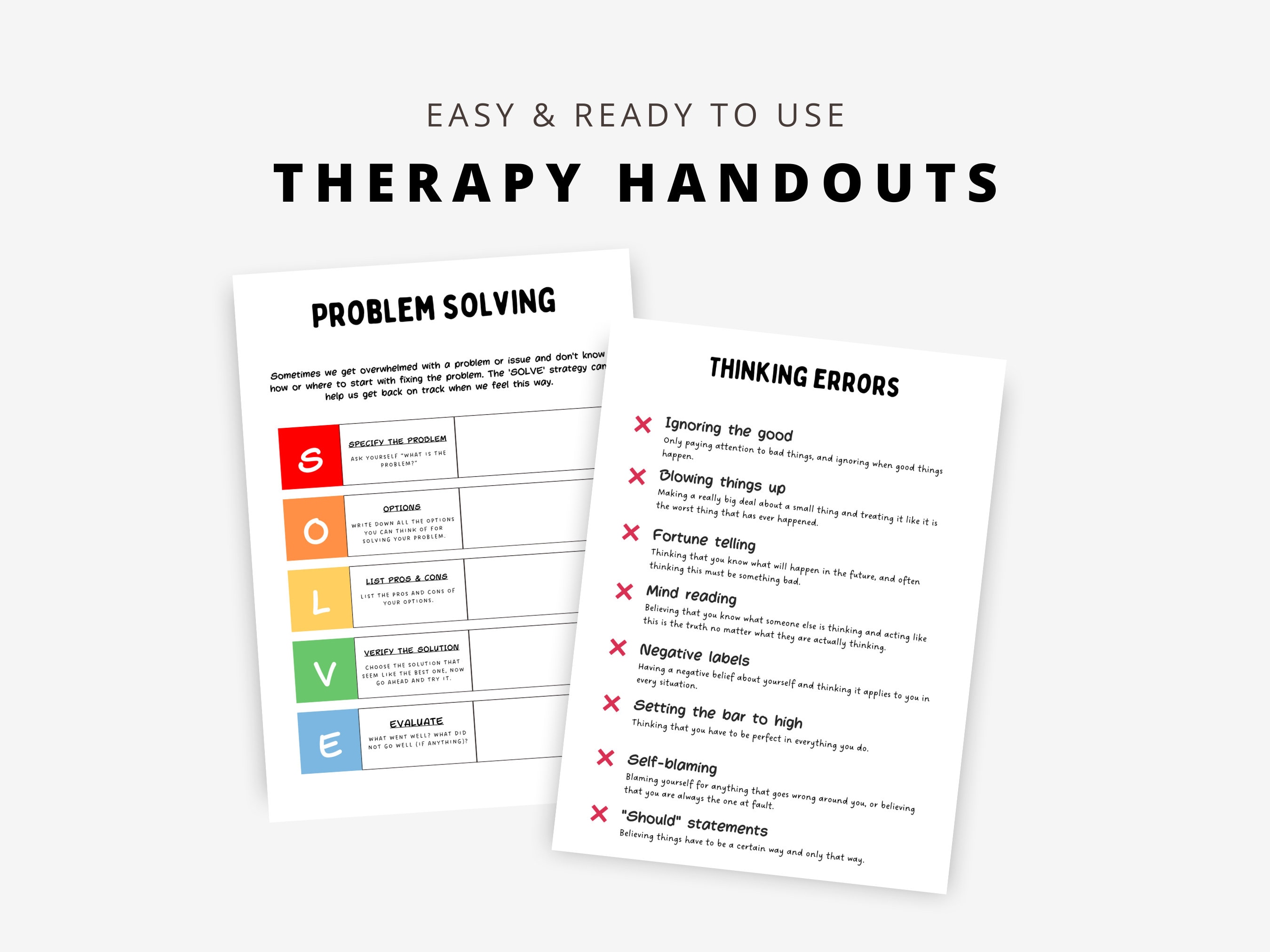 Anger Management Worksheets for Kids: Emotional Regulation (printable ...