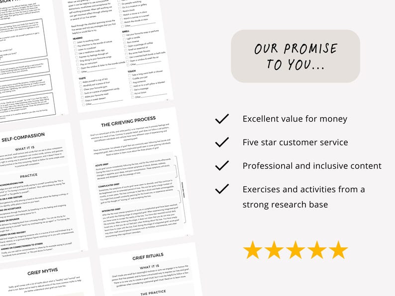 Grief Workbook for Adults Managing Grief and Loss