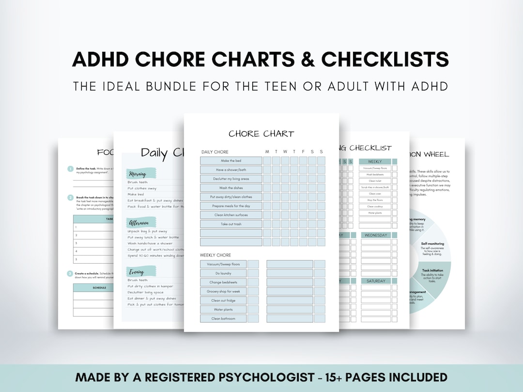 adhd-chore-chart-and-checklist-bundle-adhd-symptoms-executive