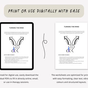 Radical Acceptance DBT Psychoeducation Worksheets for Emotional Regulation