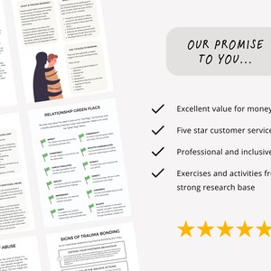 Emotional Abuse Therapy Worksheets for Understanding Cycle of Abuse