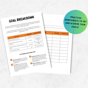 Kids & Teens Goal Setting Worksheets