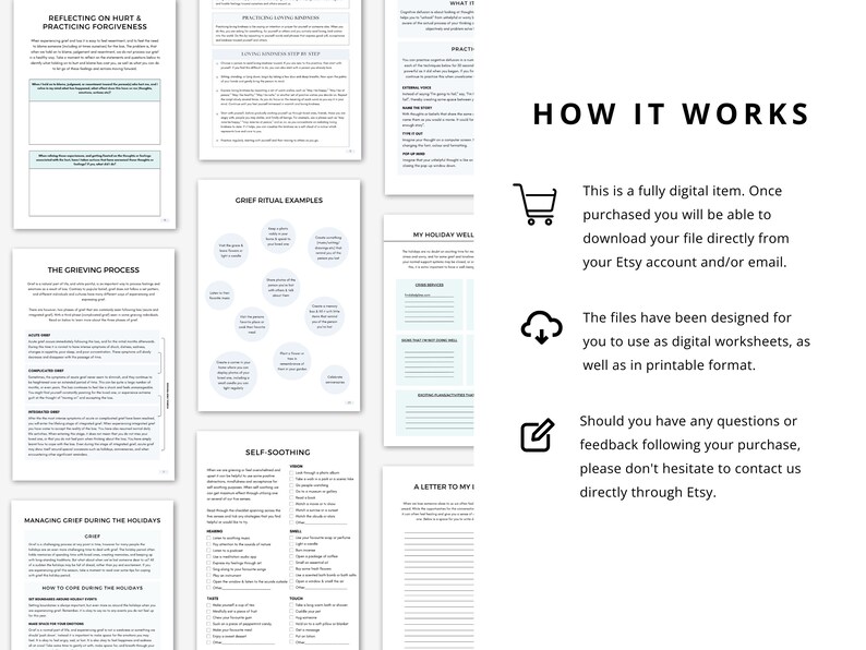 Grief Workbook for Adults