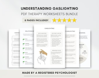 Understanding Gaslighting: Therapy Education Resource (Digital Download)
