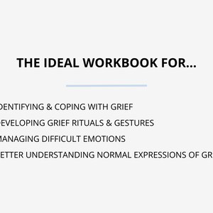 Grief Workbook for Adults