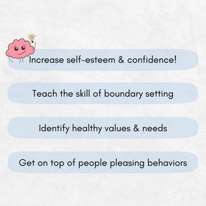 Self-Esteem Worksheets Bundle: Confidence Building
