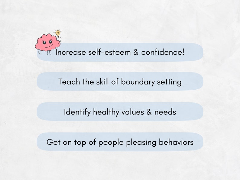 Self-Esteem Worksheets Bundle: Confidence Building