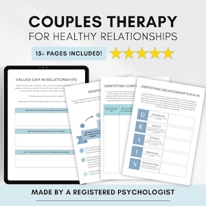 Couples Therapy Worksheets with Reacting vs Responding and Effective Communication