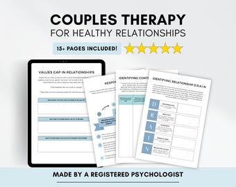 Couples Therapy Worksheets with Reacting vs Responding and Effective Communication