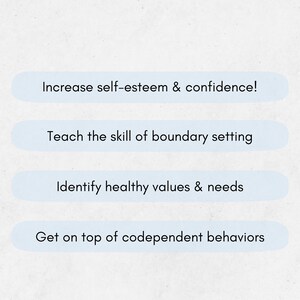 Codependency Worksheets Bundle