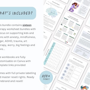 Kids Therapy Digital Product Resell Bundle with Full Private Label Rights