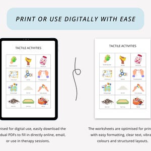 Sensory Diet Therapy Toolbox with Visual Schedules