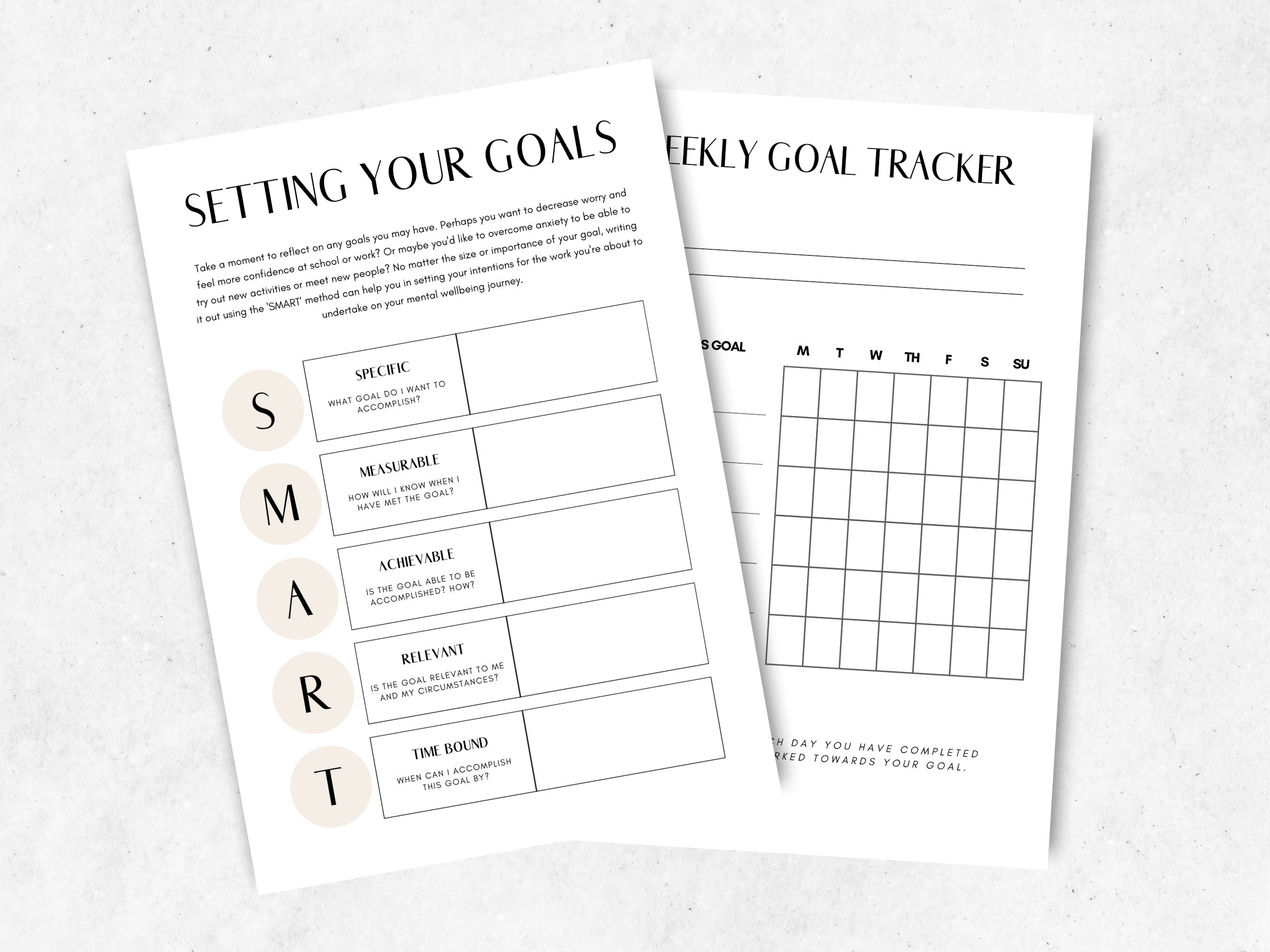 SMART Goal Template Bundle Smart Goal Worksheets Goal Setting Goal smart-goal-template-bundle-smart-goal-worksheets-goal-setting-goal