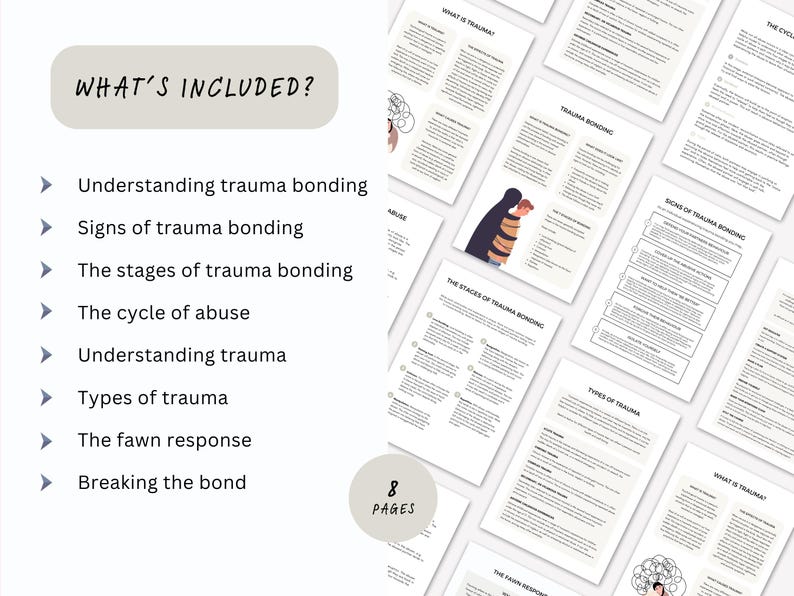Trauma Bonding Therapy Education Handout