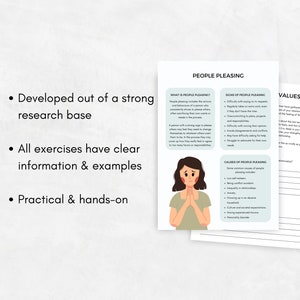 People Pleasing & Boundary Setting Worksheets