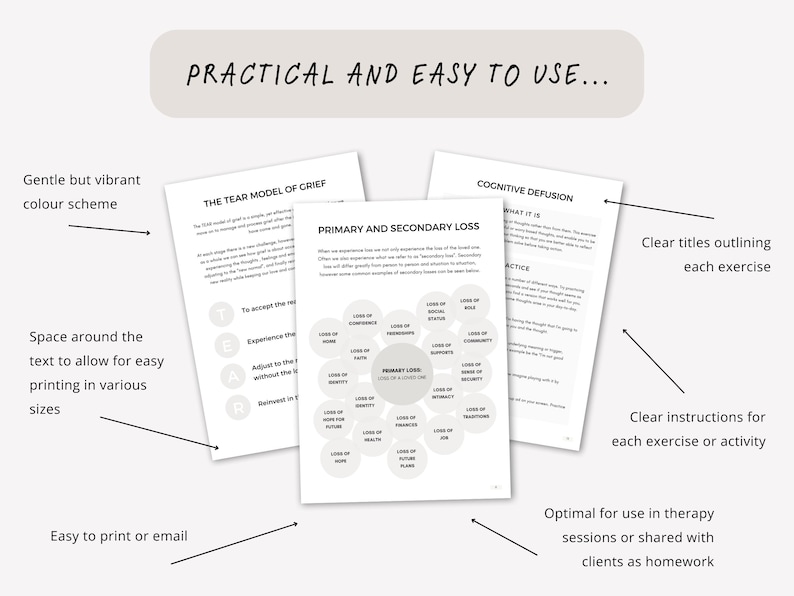 Grief Workbook for Adults Managing Grief and Loss