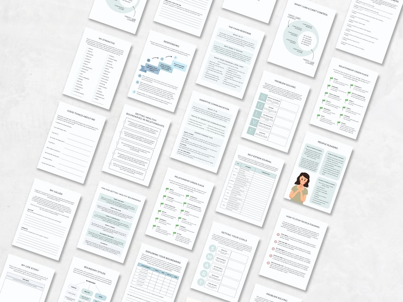 Self-Esteem Worksheets Bundle: Confidence Building