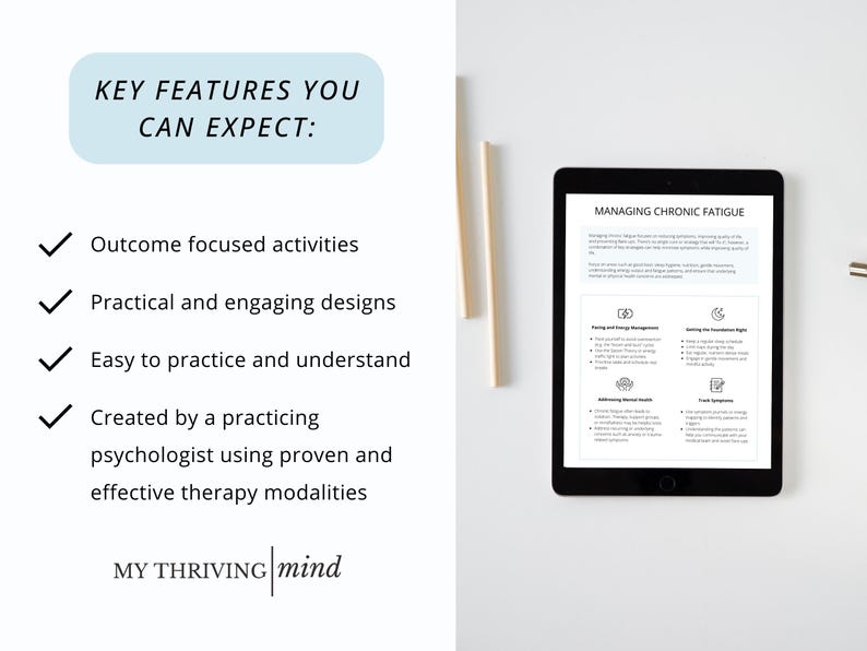 Chronic Fatigue Therapy Worksheets with Fatigue Diary