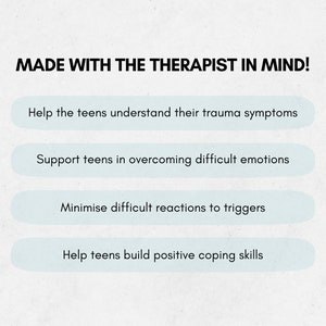 Trauma Coping Skills Workbook Bundle
