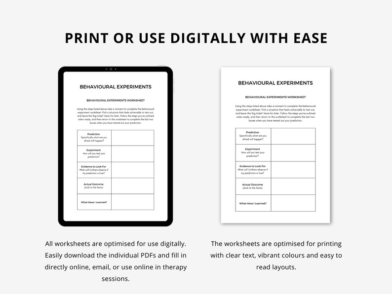 ADHD Worksheets Mega Bundle