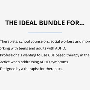 ADHD Worksheets Mega Bundle