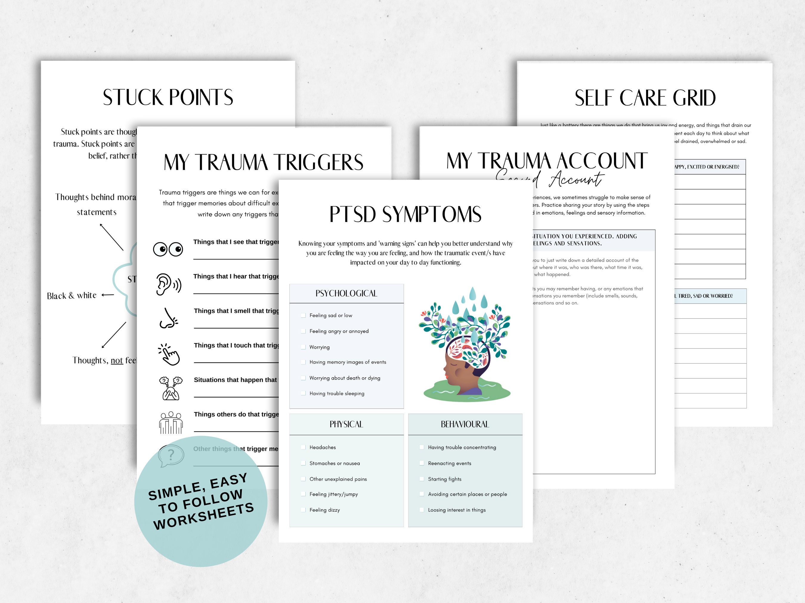 PTSD Self-Help Workbook PDF: From Surviving to Thriving
