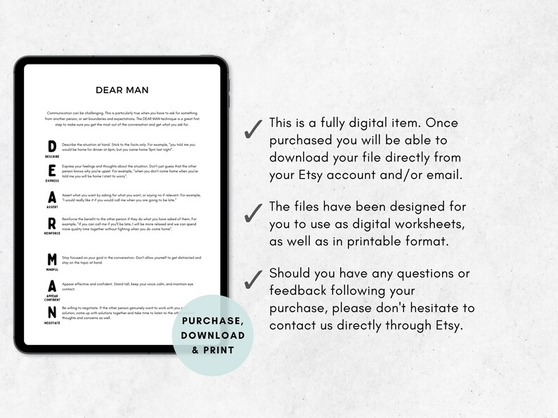 DBT Worksheets Bundle