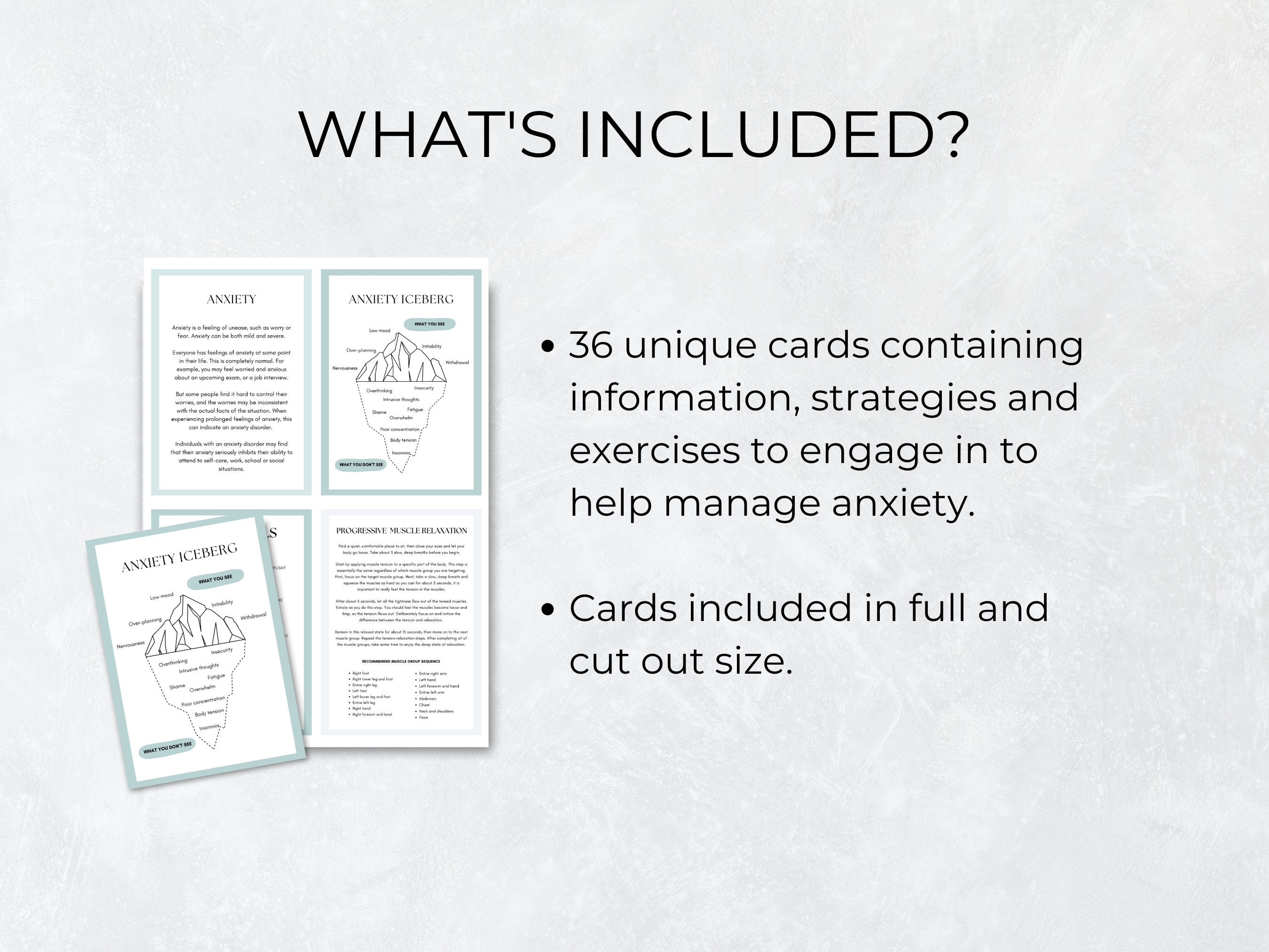 Anxiety Coping Skills Cards: Strategies for Teens & Adults (digital ...