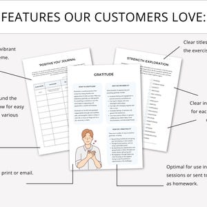Mental Health Worksheets Whole Shop Bundle