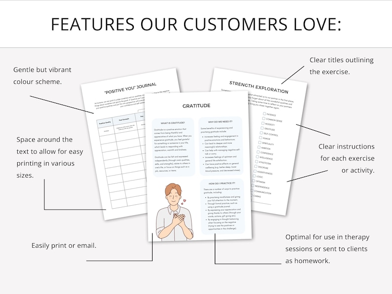 Mental Health Worksheets Whole Shop Bundle