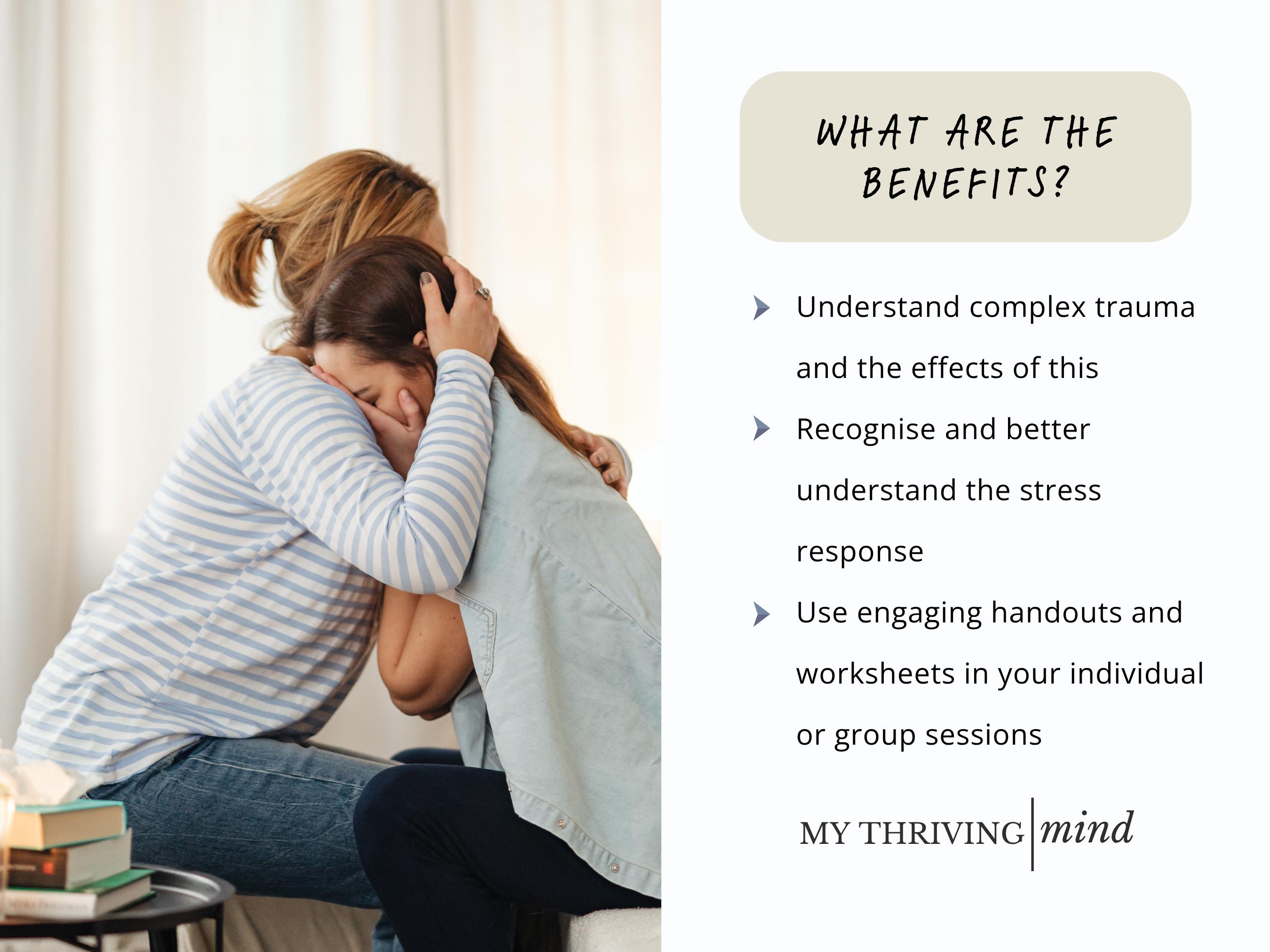 Complex Trauma Worksheets With Stress Cycle and CPTSD Symptoms (PDF ...