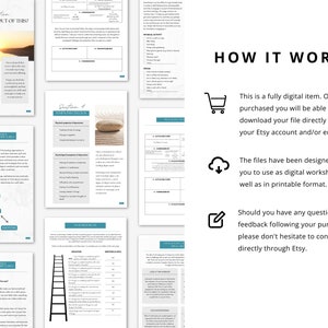 CBT Workbook Bundle for Overcoming and Managing Depressive Symptoms