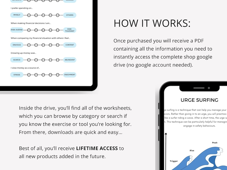 Mental Health Worksheets Whole Shop Bundle