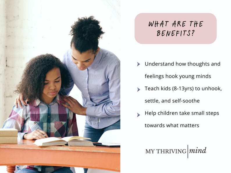 Acceptance and Commitment Therapy Worksheets for Kids
