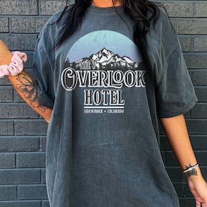 Overlook Hotel Comfort Colors Shirt, Comfort Colors, Horror TShirt, Scary Movie Shirt, Graphic Tees, The Shining, Comfort Colors Shirt