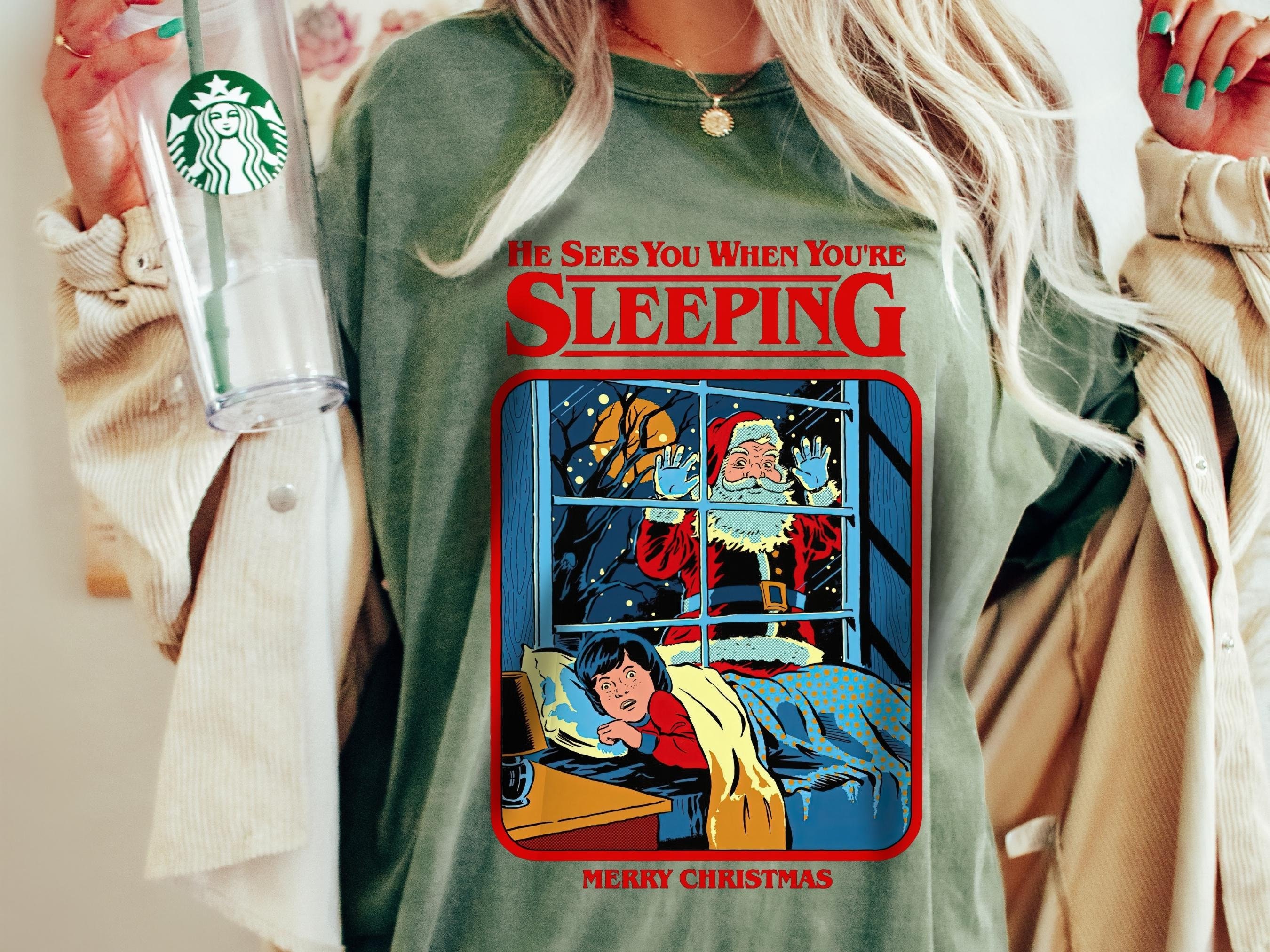 He Sees You Sleeping - Etsy