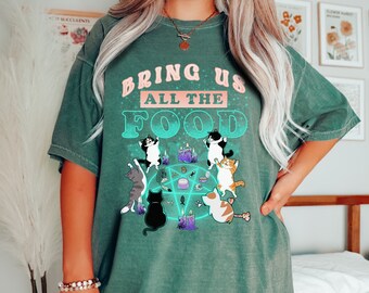 Cat Food Séance Comfort Colors TShirt, Comfort Colors, Cat Shirt, Comfort Colors Shirt, Witch, Cat Shirts, Cat TShirt, Funny Cat Shirt, Cats