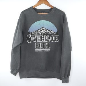 Overlook Hotel Sweatshirt, Horror Hoodies, Comfort Colors Sweatshirt, Horror Shirt, Comfort Colors Shirt, Graphic Tee, Heres Johnny, October