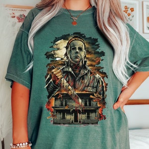 Halloween Comfort Colors TShirt, Halloween Shirt, Horror Movies, Halloween TShirt, Horror Movie Gifts, Horror Movie Shirt, Horror TShirt