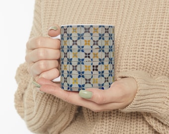 Taza de cerámica Azulejo: regalo de recuerdo de Portugal